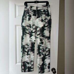 Christian Wijnants PINYAD CROPPED JEANS Pants Size 36 6US Psychedelic